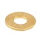 Prime-Line Flat Washer, For Screw Size #10 , Brass Brass Finish, 50 PK 9079683 - alternate 1